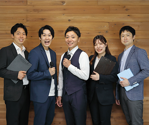 二次会の準備をまるっと引き受ける2次会エンタのチーム写真