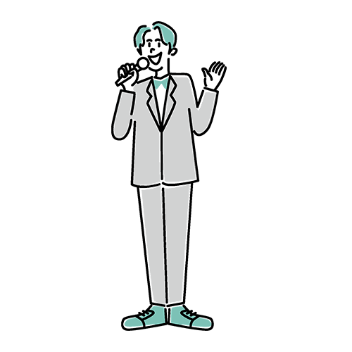 お笑い芸人司会者派遣のアイコン