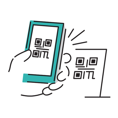 QRコード発行サービスのアイコン